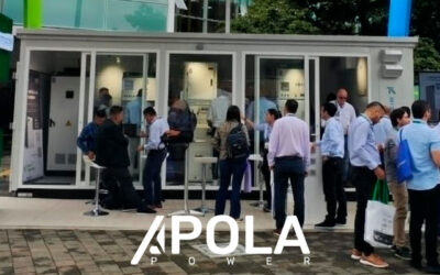 Apola Power estuvo presente en feria Fise Medellín Colombia