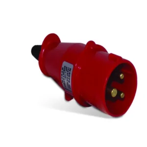 Enchufe Industrial Macho Volante 2P+T 32A 250V 