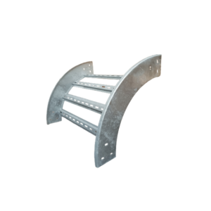 Escalerilla curva vertical exterior. CVE 200x100mm